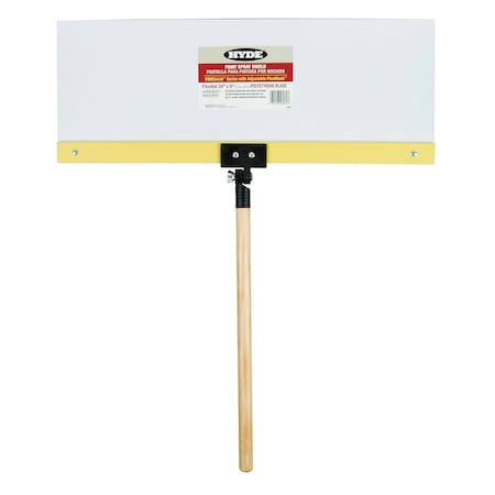 Hyde 24" x 9" Proshield Flexible Plastic Spray Shield 28060